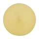 image 1 of Walton & Co Saffron Circular Ribbed Placemat