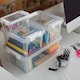 image 5 of SmartStore Different size Storage Box for Home with Clip Lid | Clear | 25L
