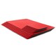 image 3 of Lara-May Set of 6 London Red Recycled Leather Placemats & 6 Leather Coasters