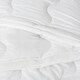 image 4 of Dual Layer 3cm Mattress Topper Air Flow Hypo Allergenic Soft Touch Bedding White | Small Single