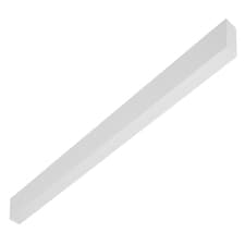 CGC Luna White Linear LED Suspended Ceiling Light Pendant 1.2m 4000k Natural White LED White