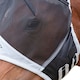 image 3 of Shires Fine Mesh Horse Fly Mask With Ears - Black - Pony