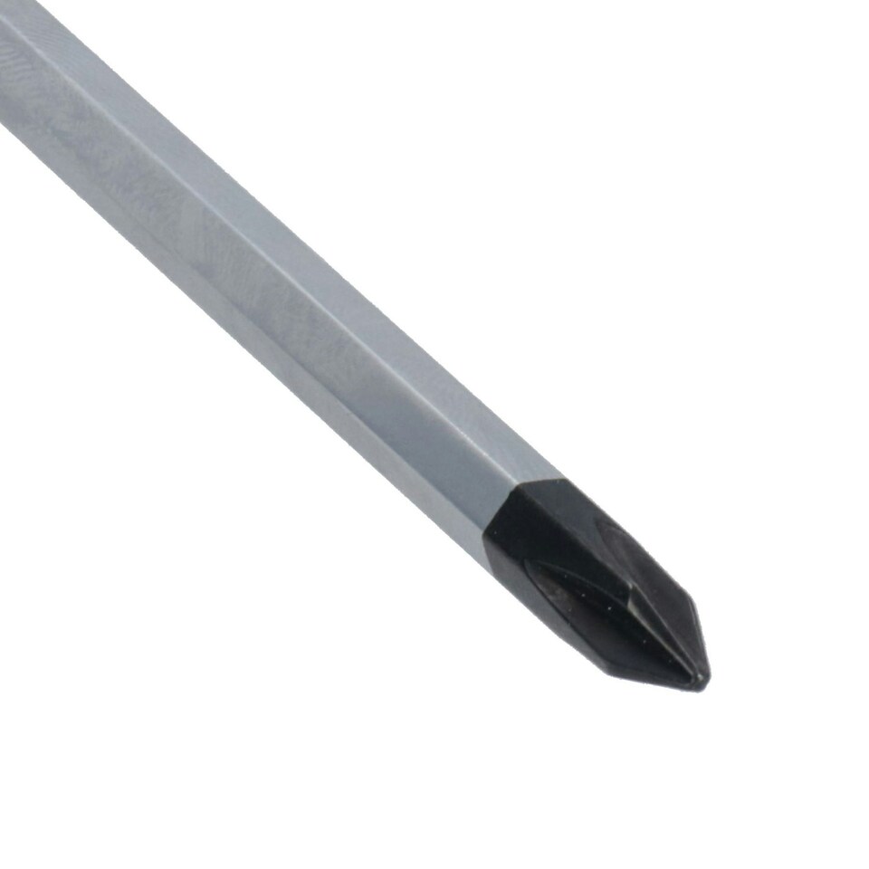 image 1 of PH1 x 100mm Phillips Premium Screwdriver Magnetic Hardened Tip + Rubber Grip