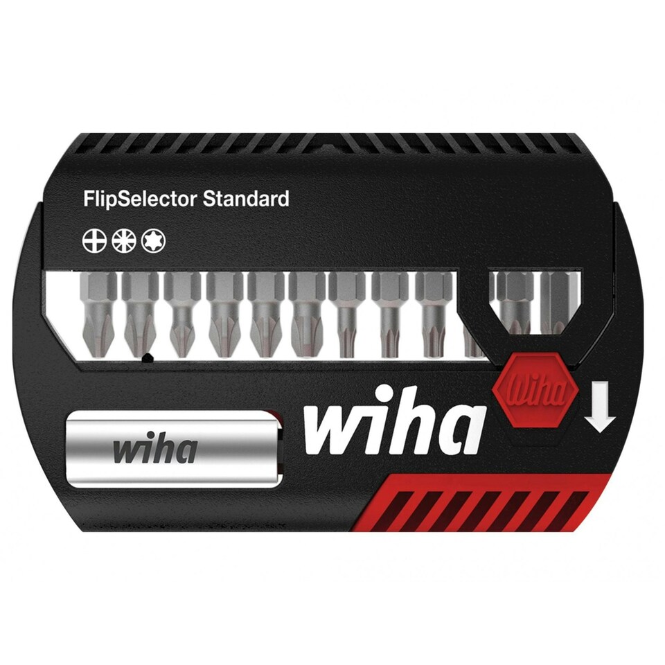 Wiha Flipselector Bit Set, 13 Piece - Multi Colour - One Size