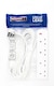 image 1 of Daewoo 4 Gang 5m Extension Lead | White