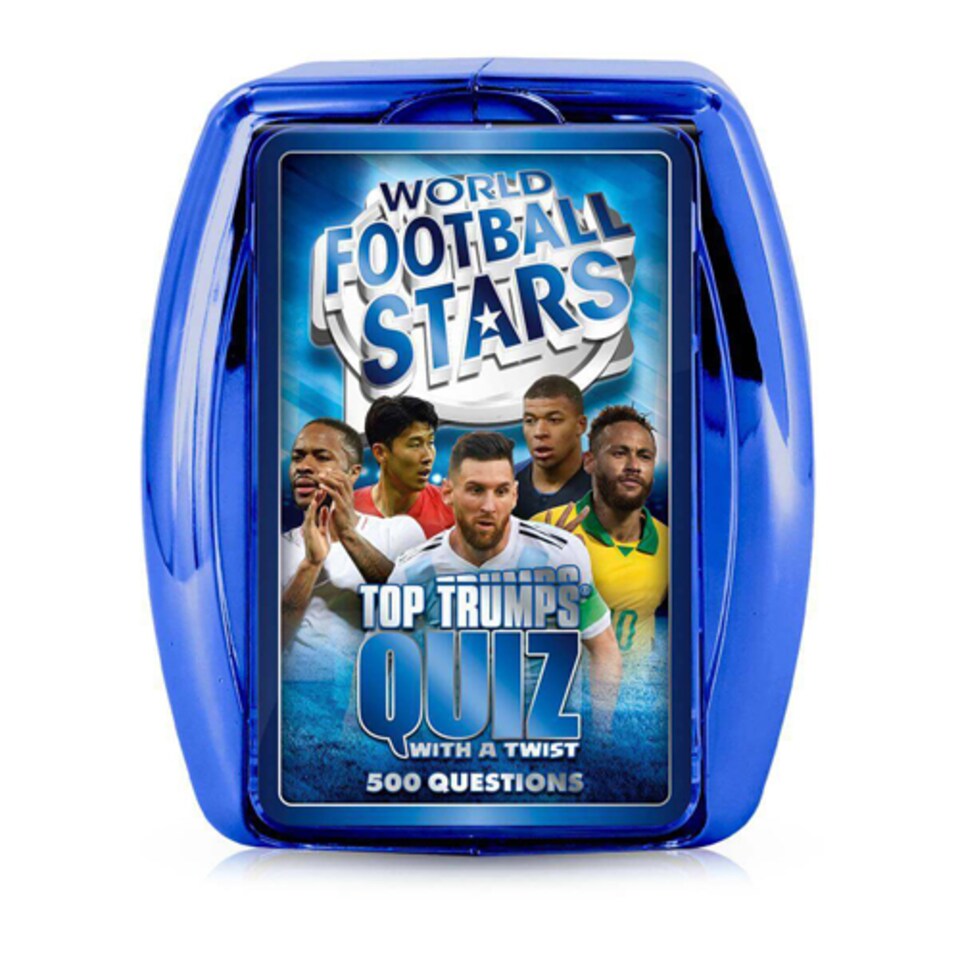 World Football Stars Top Trumps Quiz