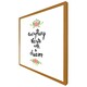 image 1 of Everything starts with a dream (Picutre Frame) Brown | Oak | S