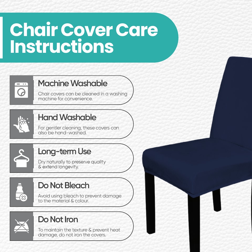 image 1 of Velvet Dining Chair Covers, Spandex High-Back Chair Slipcovers - 220GSM