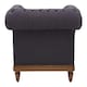 image 2 of Cabra Chesterfield Graphite Chair Grey