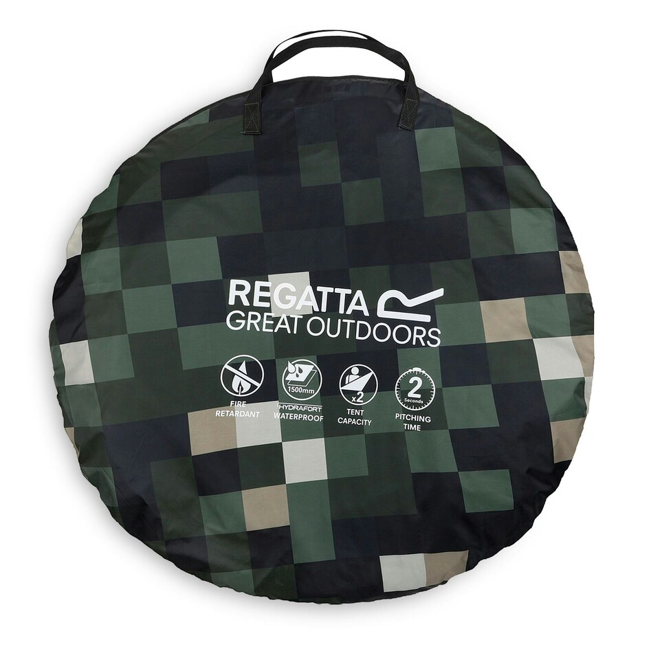 image 1 of Malawi II Person Pop Up Tent Grey