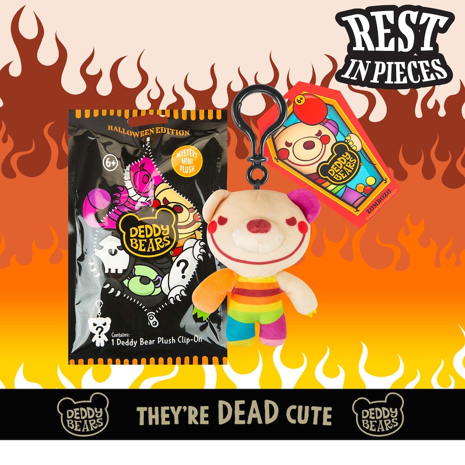 image 1 of vfm-estore Deddy Bears Halloween Mystery Bag Plush 15cm x 8cm