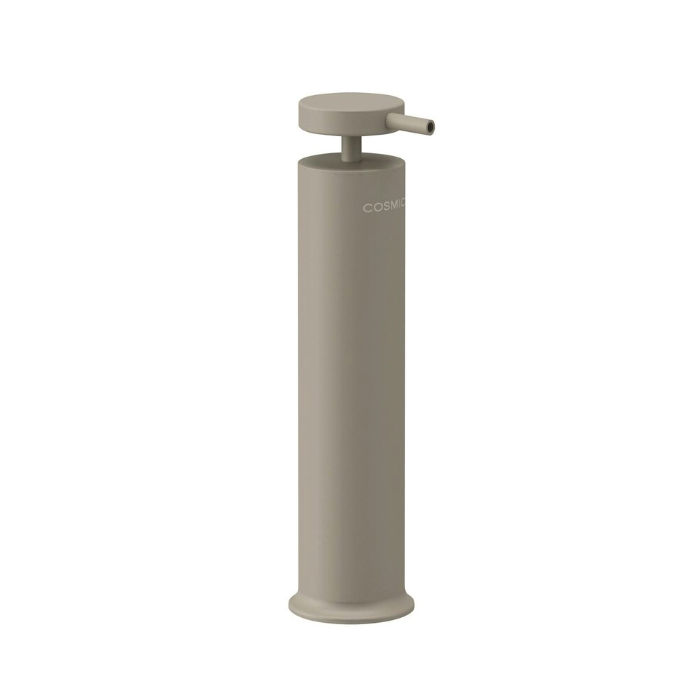 image 1 of Cosmic Liquid Soap Dispenser Sand w/ Durable Stainless Steel for Bathroom, 185ml