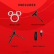 image 5 of Disney Mickey Mouse Selfie Ring Light with Table Tripod