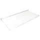 image 7 of Beko Freezer Drawer Front Basket Handle Cover Lower 4638280600 405 x 210 mm Clear