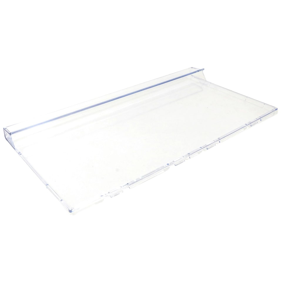 image 1 of Beko Freezer Drawer Front Basket Handle Cover Lower 4638280600 405 x 210 mm Clear