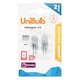 image 1 of UniBulb Halogen G4 Capsule 200lm 20W 2800K (Warm White) - Pack of 2 | Clear | Warm White | 2