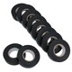 image 3 of BLACK electrical insulation tape 19mm wide x 20 metres long (pack of 10) TE482