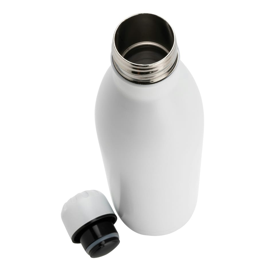 image 1 of XD Collection Stainless Steel 750ml Water Bottle - White - One Size | White | One Size