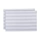 image 1 of Nicola Spring Cotton Tea Towels - 60cm x 40cm - Grey Stripe - Pack of 2