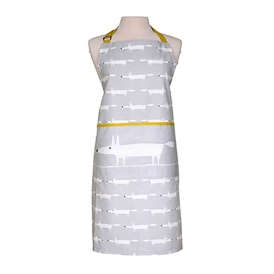 Scion Living Mr Fox Adult Apron Grey