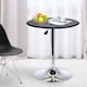 image 6 of HOMCOM Round Bar Table, Swivel Bistro Table with Adjustable Height