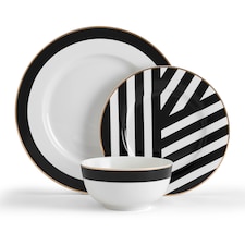 Mikasa Dinner Set White Fine China 12 Piece