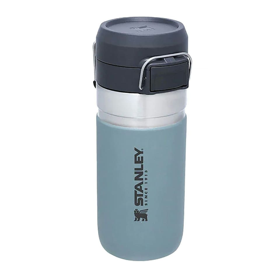 image 1 of Quick Flip Water Bottle 0.47L Grey | ONE SIZE