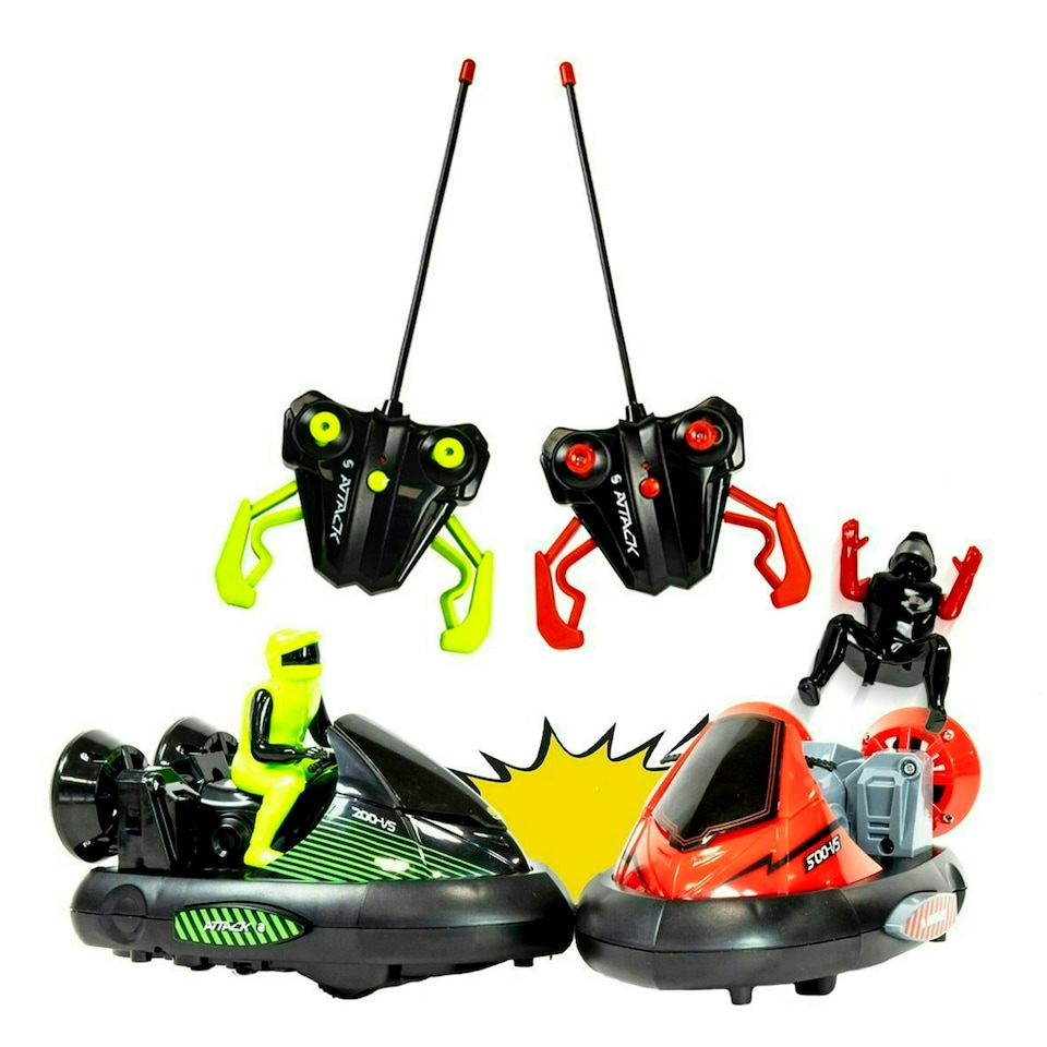 image 1 of R/C Bump 'n Eject Bumper Cars – Multiplayer 2.4Ghz