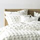 image 2 of Linen House Haze Tufted Double Duvet Cover Set