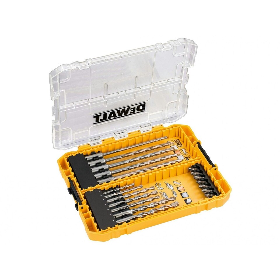 Dewalt Power Tools Dt70754 Mixed Drill & Bit Set, 19 Piece - Multi Colour - One Size