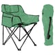 image 1 of Harbour Housewares Premium Folding Camping Chair with Pockets & Carry Bag - Green | Green | Green