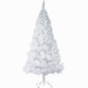 image 1 of Christmas Tree - artificial in white with metal stand | White | white | 6ft | 1
