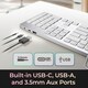 image 3 of Adesso USB-C Multi OS Keyboard with Co-Pilot AI Hotkey and Scissor Switches