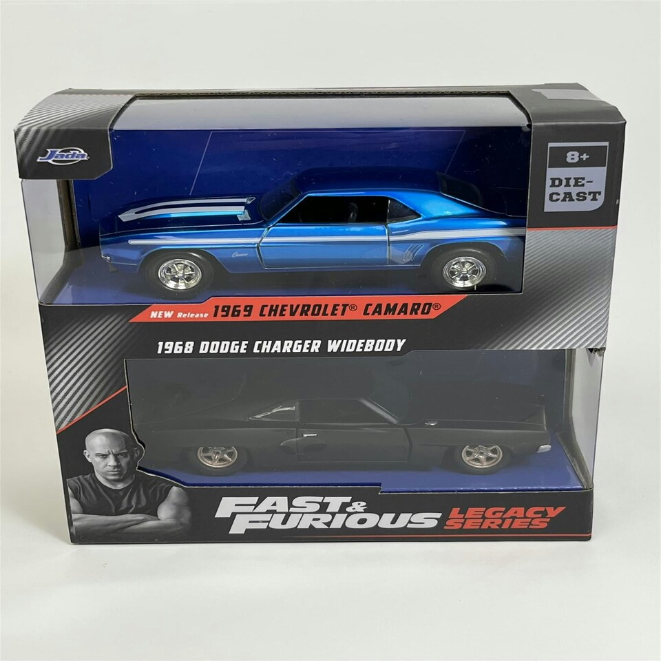 image 1 of Fast and Furious Twin Set Chevrolet Camaro and Dodge Charger 1:32 253202013