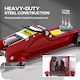 image 4 of HOMCOM Hydraulic Low Profile Jack, 8-38cm 2.5 Ton Racing Car Jack Kit, Red