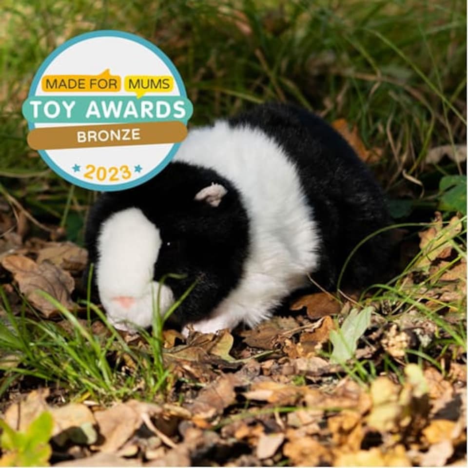 Animigos World Of Nature Black & White Guinea Pig