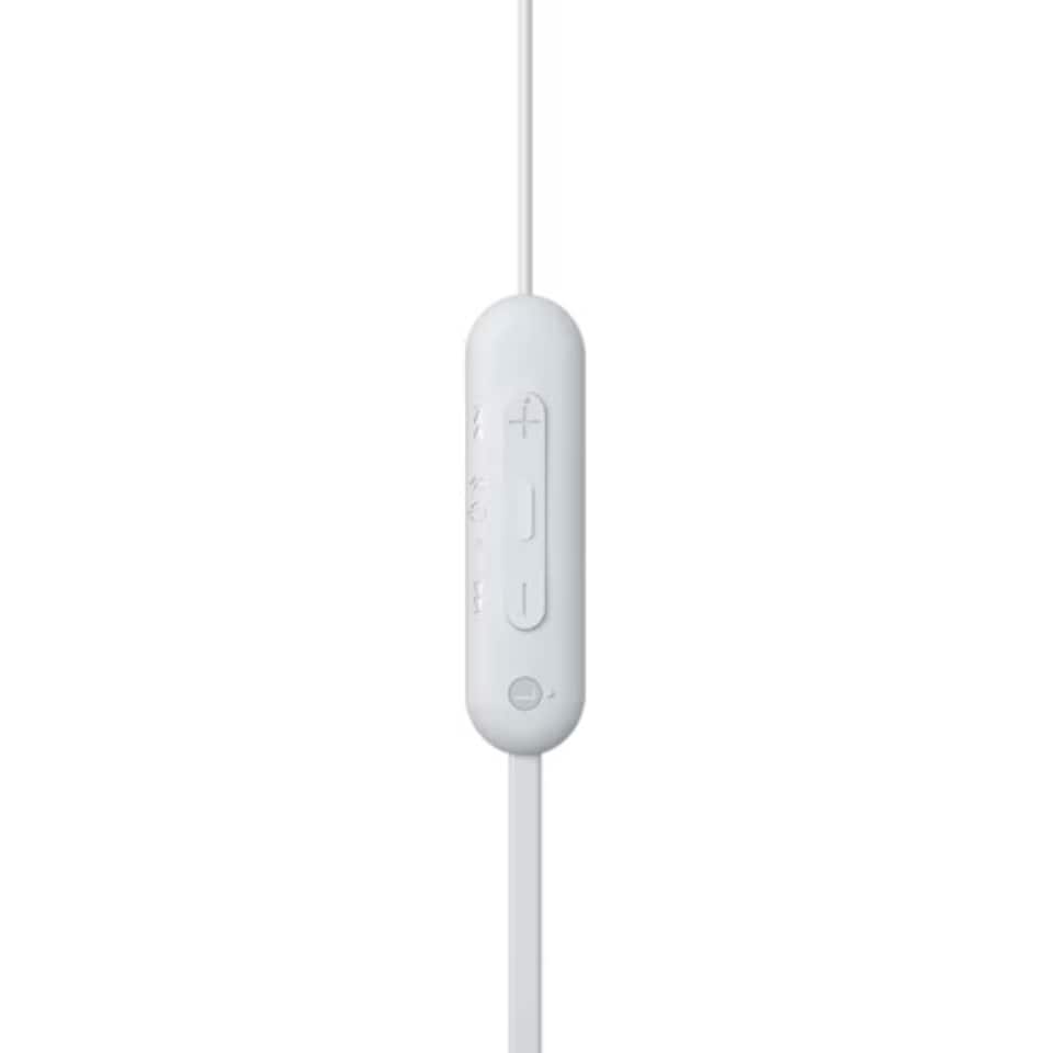 image 1 of Sony WI-C100 Wireless In-ear Headphones | White