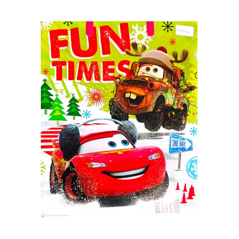 Cars Christmas Party Bag - Multicoloured - One Size Multi