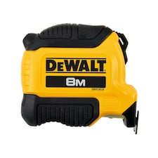 Dewalt Hand Tools Compact Series Tape Measure - Multi Colour - 8m (Width 28mm) (Metric Only)