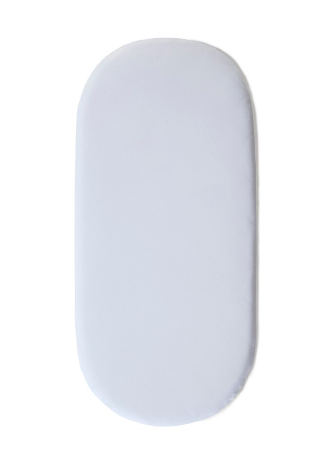 image 1 of Fitted Sheet Crib - White | White | One Size