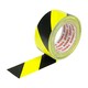 image 1 of Timco - Hazard Warning Cloth Tape - Yellow and Black (Size 33m x 50mm - 1 Each)