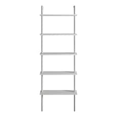Decorotika Paula 5-tier Bookcase Shelving Unit Display Stand - 60 cm W x 22 cm D x 174 cm H