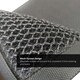 image 3 of Nicoman Dark Grey Meshmat Entrance Doormat 90cm x 60cm | Grey | Dark Grey