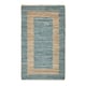 image 2 of Homescapes Veranda Grey and Nude Hemp Chindi Rug - 160 x 230 cm | Grey | Grey