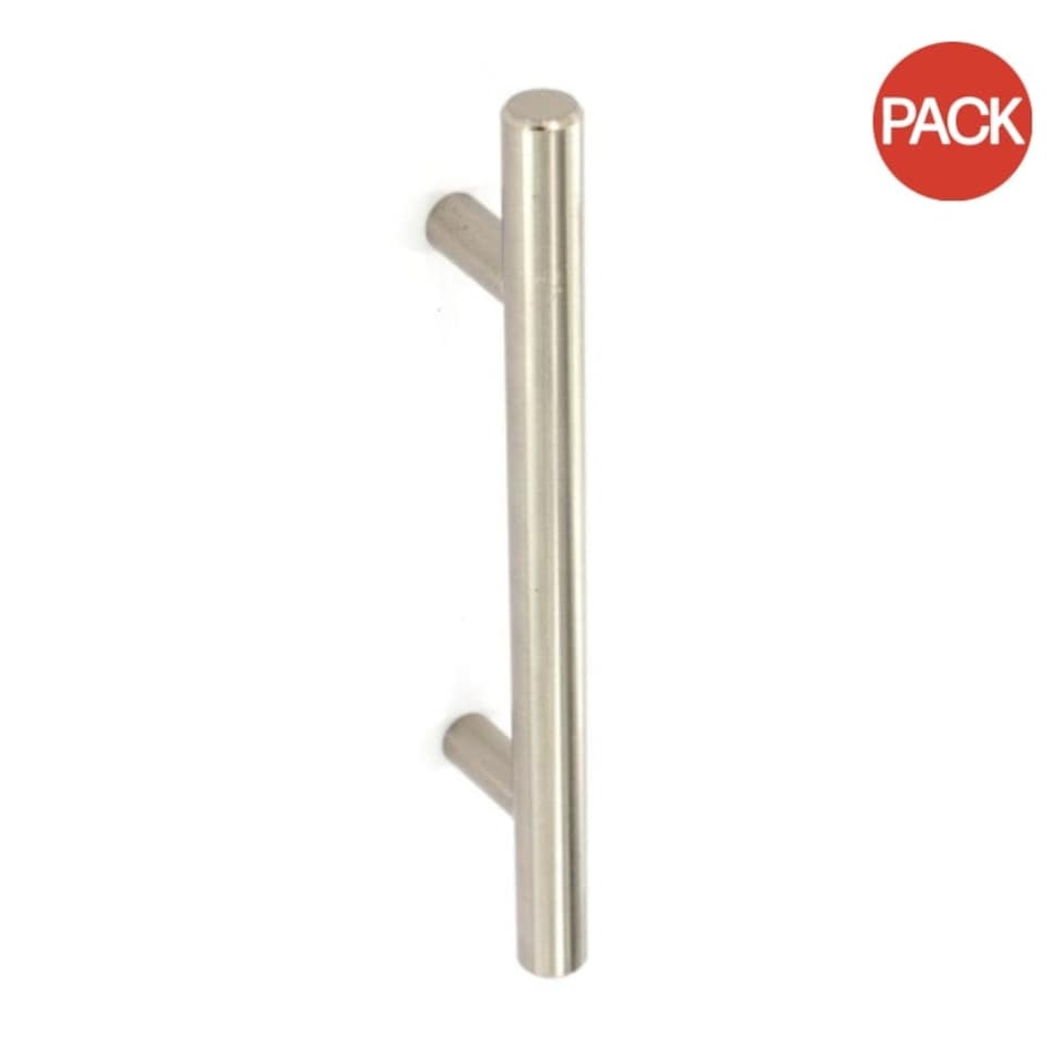 image 1 of Securit Cupboard Handle (Pack of 2) - Nickel - 160mm x 12mm