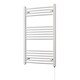 image 1 of Zennor - White Electric Towel Rail H1000mm x W600mm Curved 500w Standard