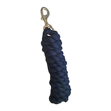 Gallop Premium Polycotton Horse Lead Rope | Blue | Navy | One Size | 1