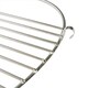 image 5 of Harbour Housewares 72.5cm Fire Pit BBQ Grill - Round Metal Cooking Grill Steel Mesh for Barbecues, Cooking & Camping