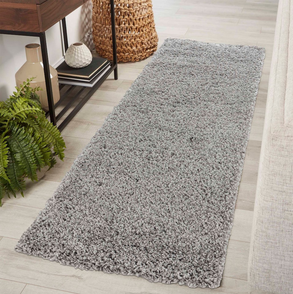 image 1 of Desire Rugs Plain Living Room Fluffy Shaggy Area Rugs