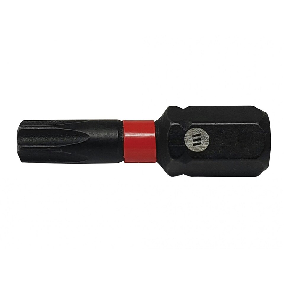Forgefix Forgefast Impact Bits, Torx Compatible - Black Phosphate - TX20 x 25mm
